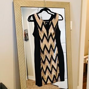 Sleeveless sequin dress
